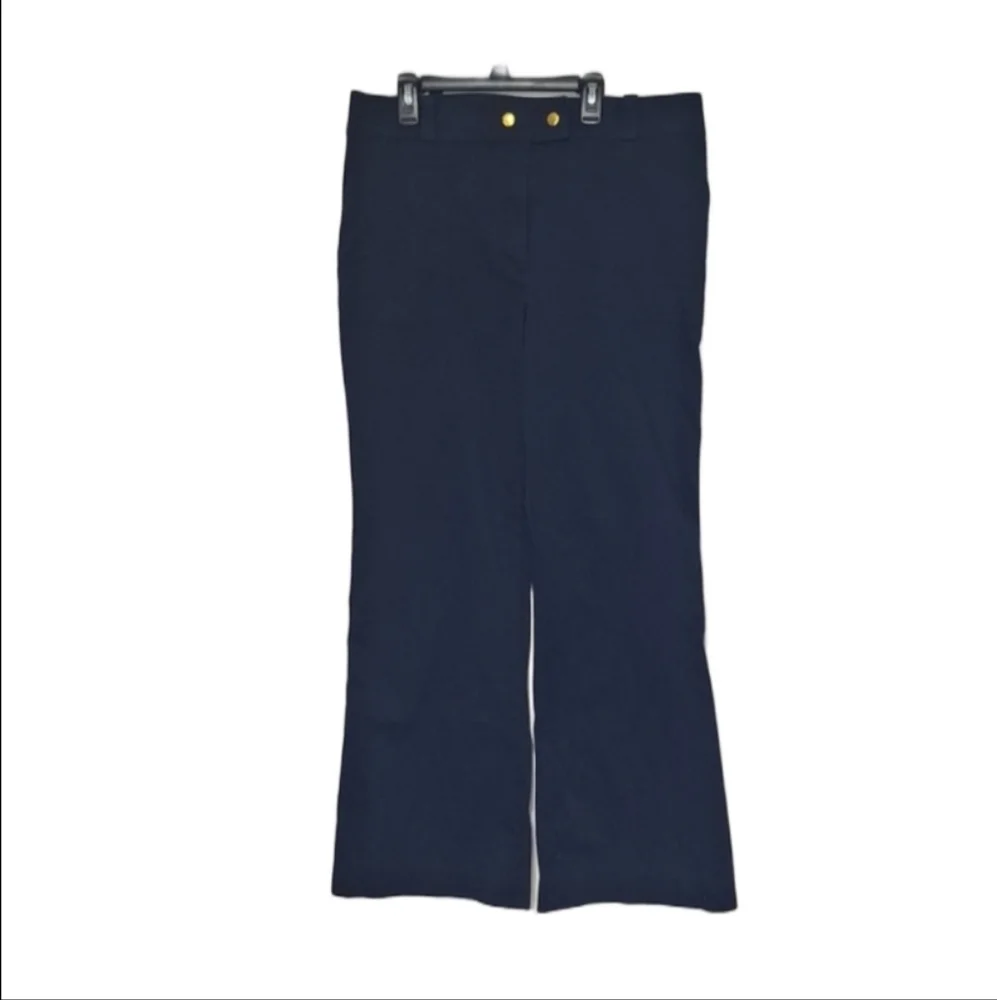 Tory Burch Maddie Cropped Flare Trousers Pants - Picture 3 of 13